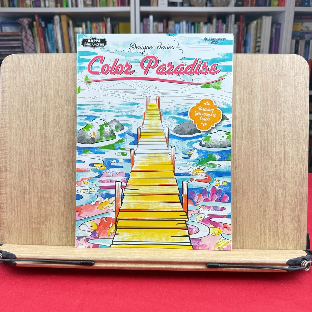 Kappa Adult Coloring Designer Series Color Paradise Relaxing Getaways Book 1810